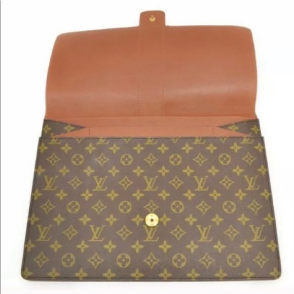 🔥❤️Auth Louis Vuitton Clutch Business Unisex Case - Picture 4 of 12